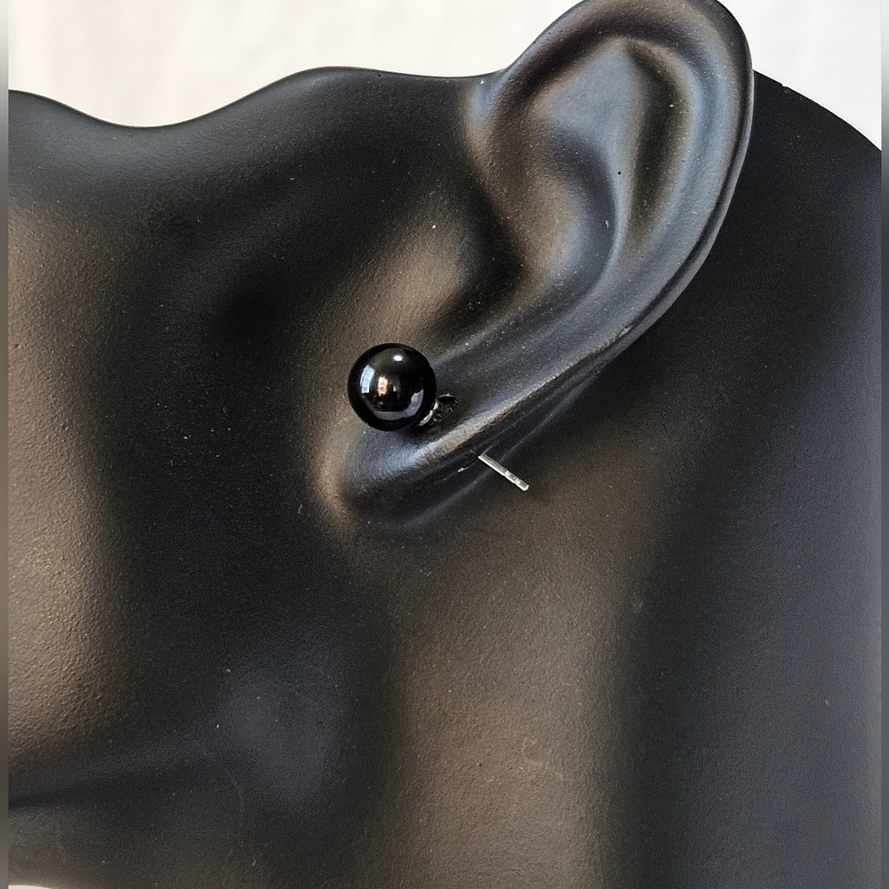 Giani Bernini Black Sterling Silver Earrings J1-182